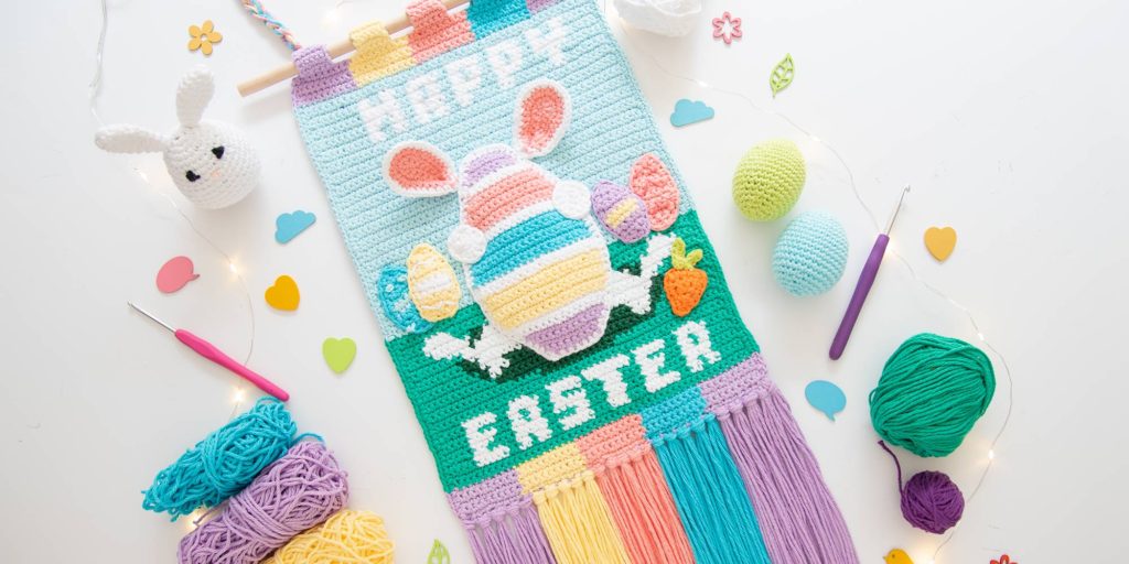 Intarsia Crochet Easter Pattern