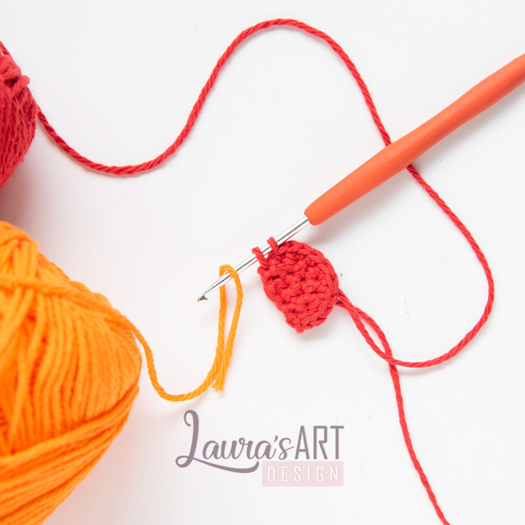 Rainbow crochet free pattern