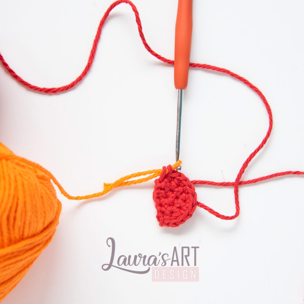 Rainbow crochet free pattern