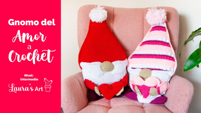 Gnomo del Amor a Crochet