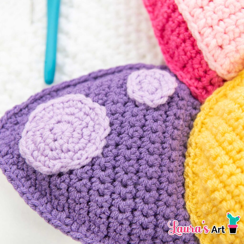 Amigurumi XL de Mariposa a Crochet