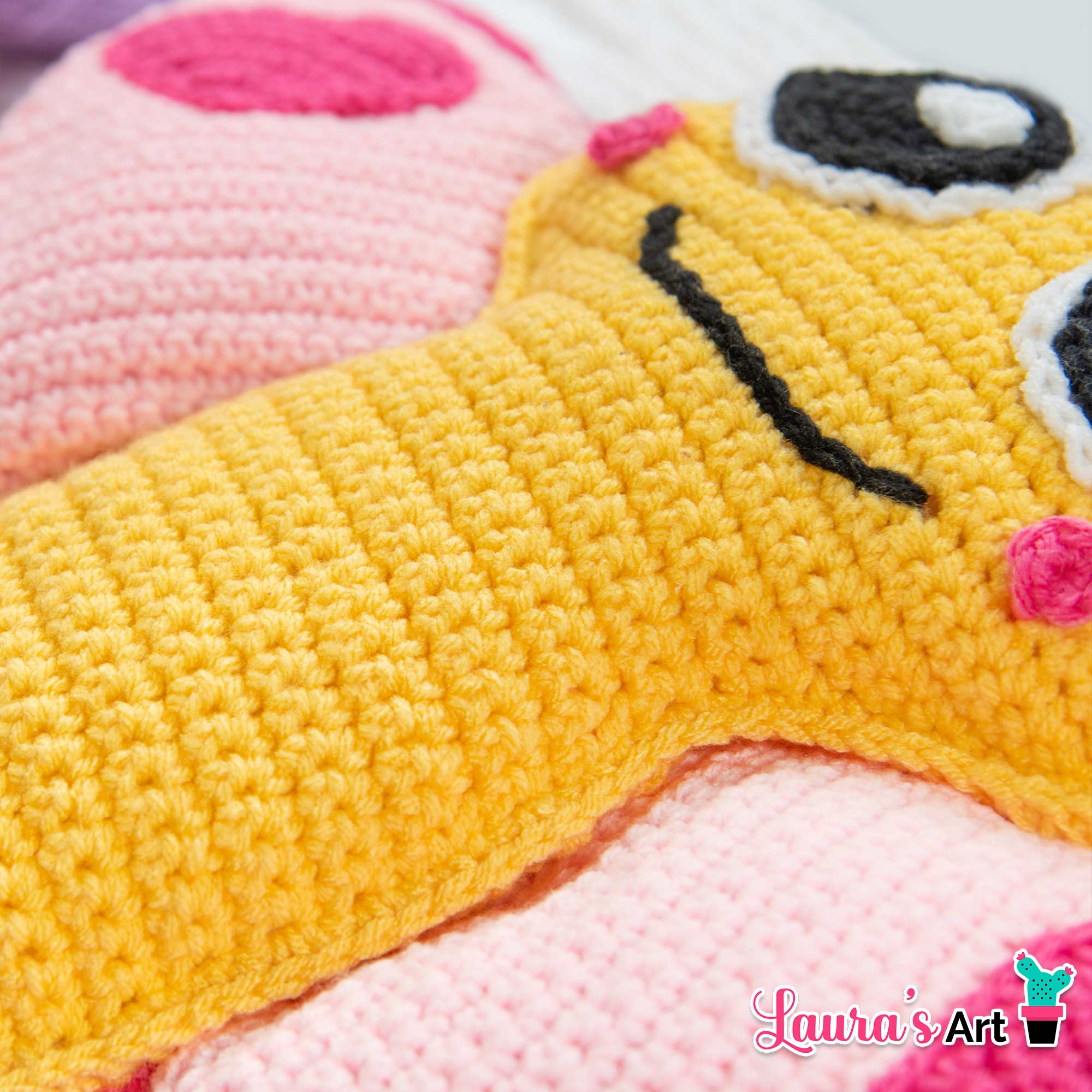 Amigurumi XL de Mariposa a Crochet