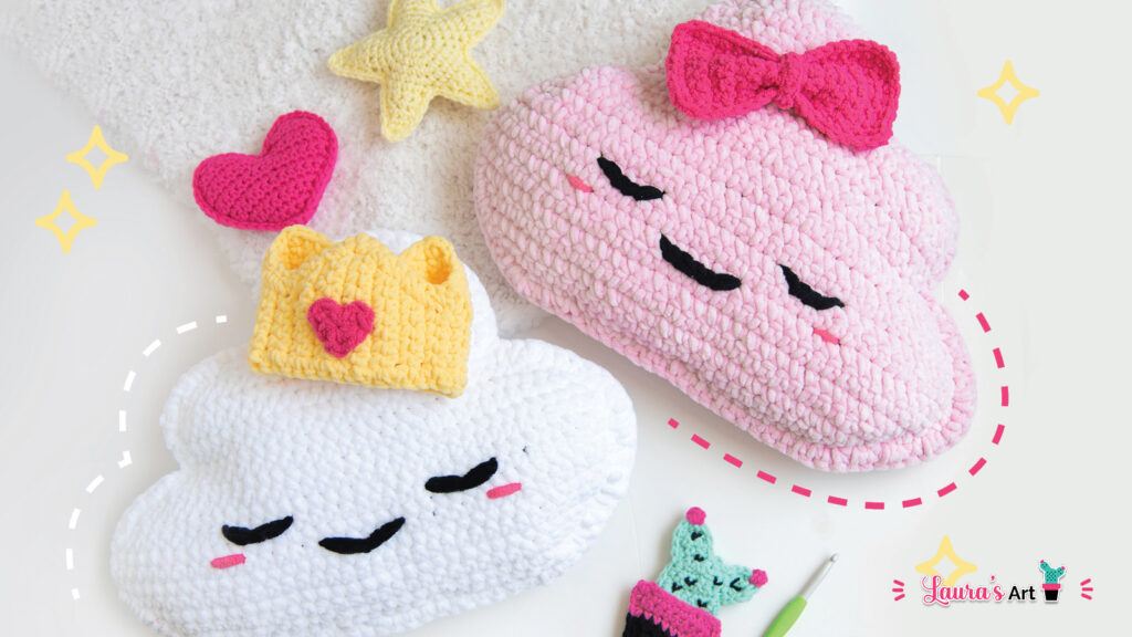 XL Crochet Cloud - Crochet pattern