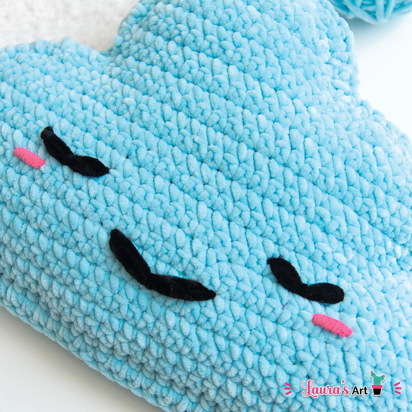 Almohada XL de Nube a Crochet - Amigurumi XL