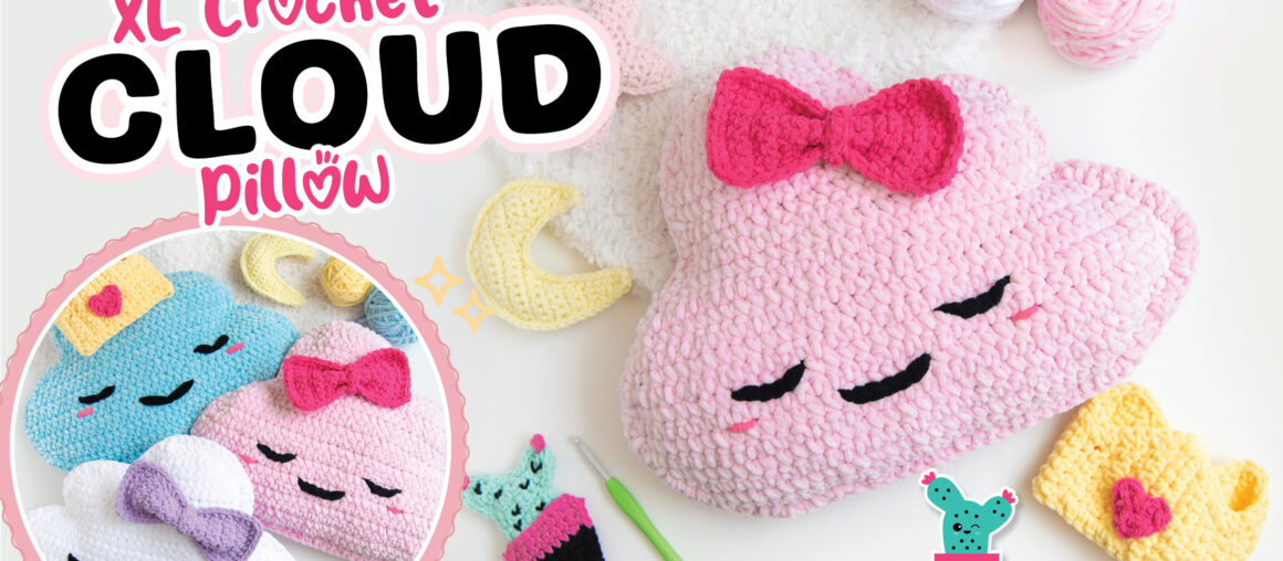 A Sweet Crochet Cloud to Celebrate the Arrival of a Baby ☁️