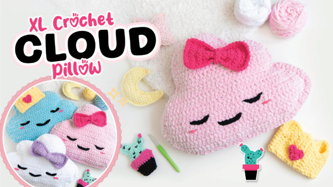 A Sweet Crochet Cloud to Celebrate the Arrival of a Baby ☁️